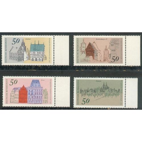 Germany 1975 - SG1756-59 - European Architectural Heritage Year - (unused)