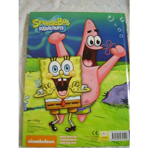 Kids book, Nickelodeon,Sponge Bob,annual 2015 , book-fun ,new