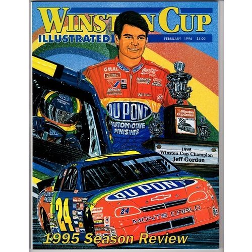 Feb 1996 Winston Cup Illustrated Jeff Gordon NM