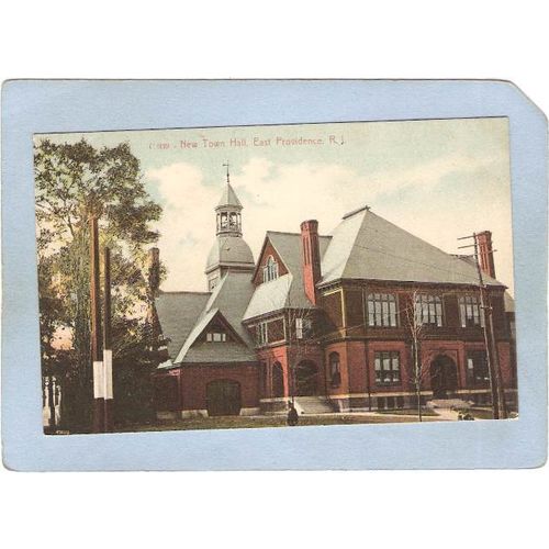 Rhode Island East Providence New Town Hall~421