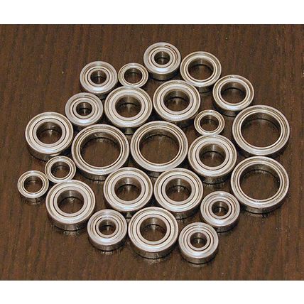 (24pcs) AGAMA RACING A8 EVO Metal Sealed Ball Bearing Set