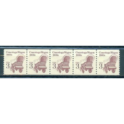 2252 3c Conestoga Wagon Fine MNH Dry Gum PNC 1/5 V0571