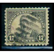 Used 623 17c Woodrow Wilson Fine M09583