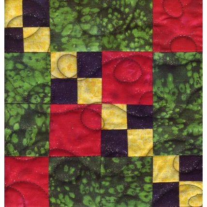 Christmas Quilt Homecrafted Xmas Wrapping Paper 110530Q