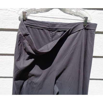 Eileen Fisher Womans Gray Cotton Pants 1X 42 Waist 032