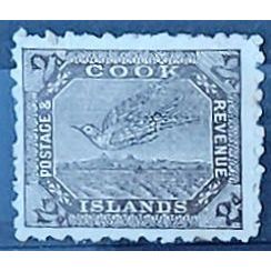 Cook Islands 1900 SG15a 2d Deep Brown Mounted Mint ..