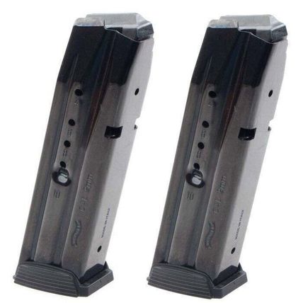 2-PACK Walther CREED PPX M1 9mm 10rd Blue Factory Magazine