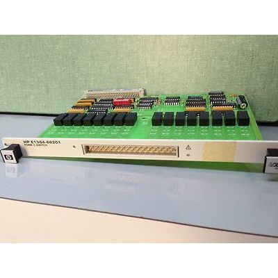 HP 75000 MODULE E1364A HP E1364-66201 FORM C SWITCH,TL