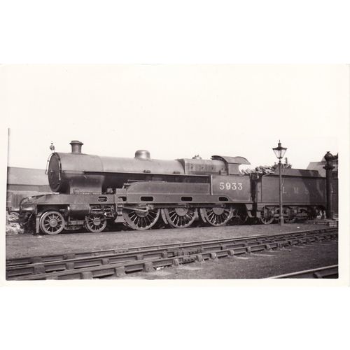 Railway Photo LMS Claughton 5933 LNWR Bowen-Cooke 4-6-0 Loco