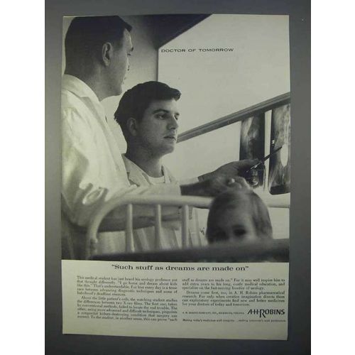 1966 A.H. Robins Pharmaceuticals Ad - Dreams Made On