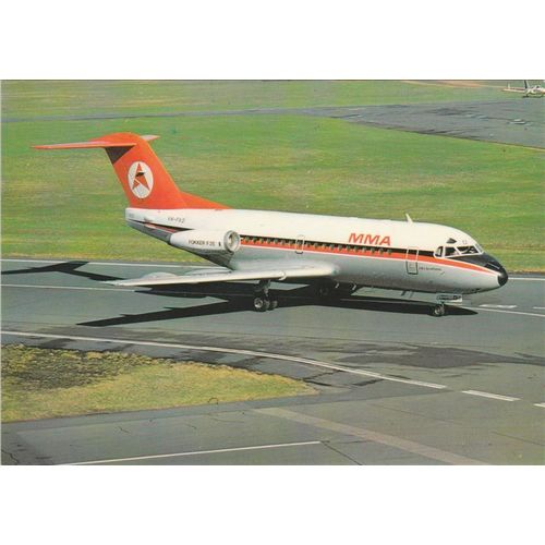 MMA Fokker F28 Fellowship Civil Aircraft (A20350)