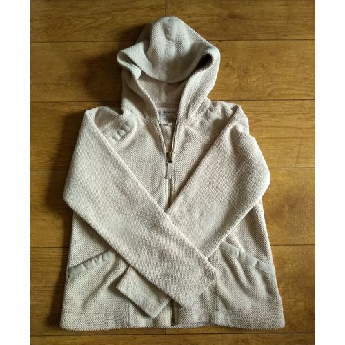 Women's Thick Beige Hoodied Fleece - Size 14 - ( Brand Next )