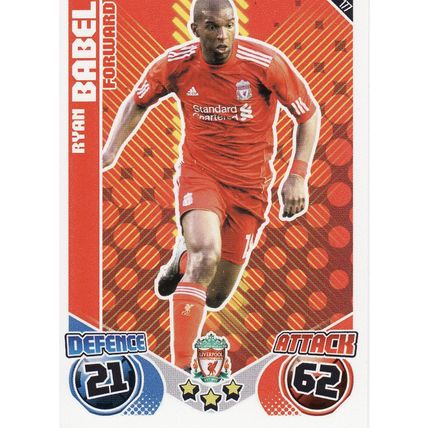 Match Attax 2010/2011 177 Ryan Babel Liverpool