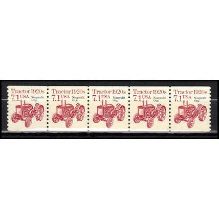 2127a 7.1c Tractor Very Fine MNH Dry Gum PNC 1/5 X0787