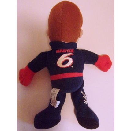 1996 Mark Martin Ford Thunderbird #6 Valvoline Beanie Doll 10"