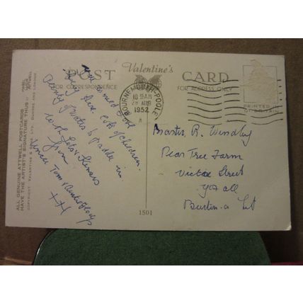 you KNOW what men are! used vintage postcard Mabel Lucy Atwell 1952 pm =