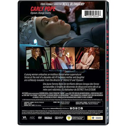 Demonic (DVD) 2021 Carly Pope, Chris William Martin NEW