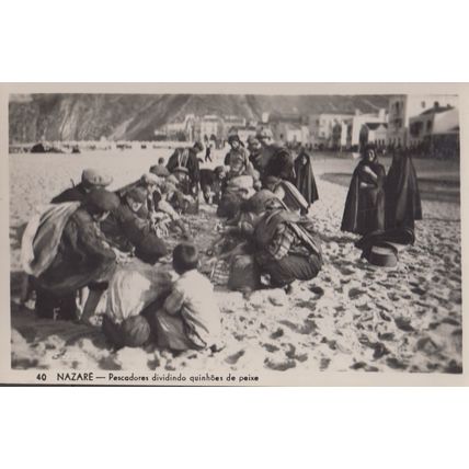 Portugal Nazare Rare Real Photo Postcard