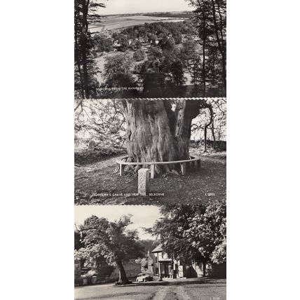 Selborne Trumpeters Grave Plestor Hanger 3x Real Photo Postcard s