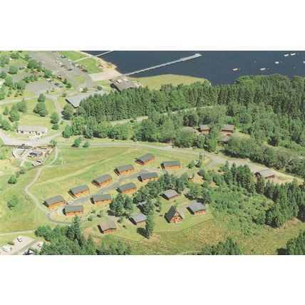 Kielder Lodges Leaplish Park Crazy Golf Northumberland Postcard