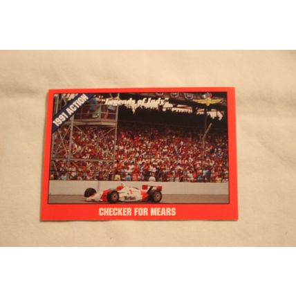 1991 Indianapolis 500 Checker For Mears 1992 G.S.S Legends of Indy NO. 44