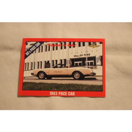 1983 Pace Car 1992 G.S.S Legends of Indy NO. 50