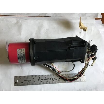FANUC A06B-0312-B351 AC SERVO MOTOR BRAKE APC A290-0521-V581 MOTOR 1-0S,1-OS,SR