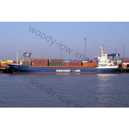 SQ1674 - German Coaster - Frisia 1 , built 1972 - photograph 6x4