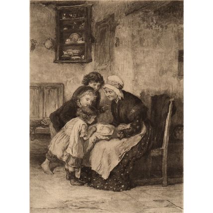 NEW ARRIVAL 1914 William Brasse Hole - Hugh Cameron ANTIQUE ETCHING