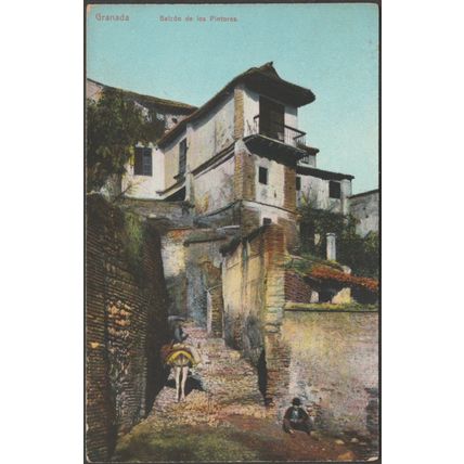 Balcón de los Pintores, Granada, c.1905-10 - Knackstedt & Näther Tarjeta Postal