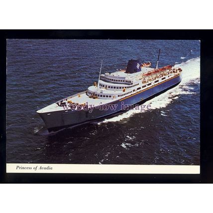 FE3110 - Canadian Ferry - Princess of Acadia , built 1971 - postcard