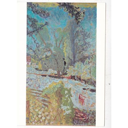 Pierre Bonnard Paysage Normand Postcard unused VGC
