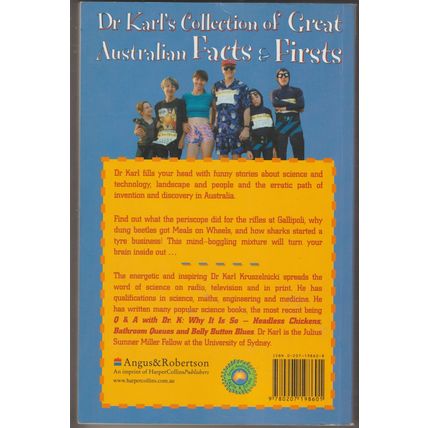 Dr Karl's Collection of Great Australian Facts & Firsts, Dr Karl Kruszelnicki