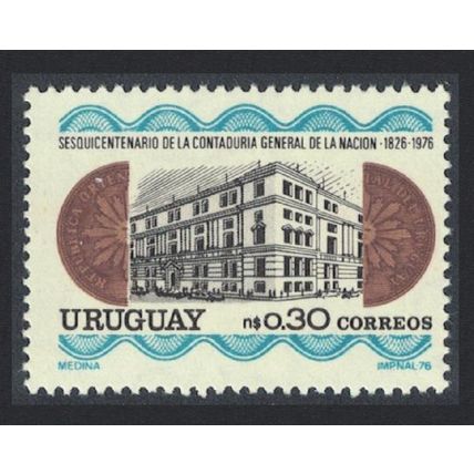 Uruguay 150th Anniversary of State Accounting Office 1976 MNH SG#1652