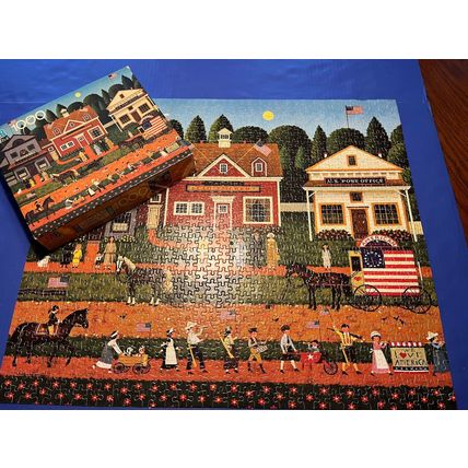 Charles Wysocki 'We Love America" Puzzle 1000pcs,*