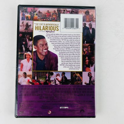 Top Five DVD NEW Factory Sealed Chris Rock