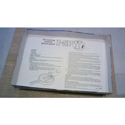 I-SPY - The Exciting Mystery-Picture Game (M B Games) 1983 VINTAGE