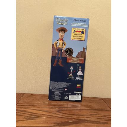 Disney Store Official Sheriff Woody Interactive Toy Story Pull String Doll