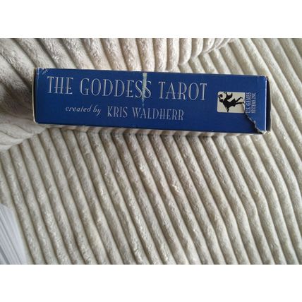 The Goddess Tarot Card and Booklet Set Kris Waldherr