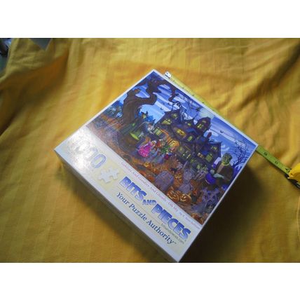 HAUNTED HOUSE "Goblins & Goodies & Ghouls!" 1000 Piece PUZZLE! $25.00 Shipped!!