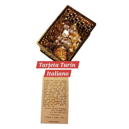 Rosario Unico del Santo Sudario de Turin Sindone Sabana Santa