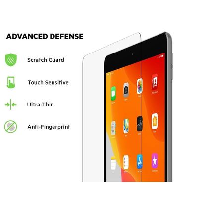 Belkin Tempered Glass Screen Protector for iPad Mini 4/5 Works with Apple Pencil