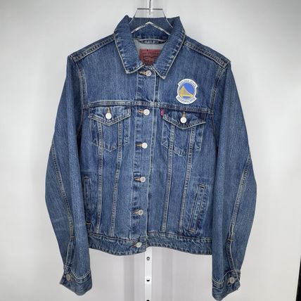 Levi’s NBA Golden State Warriors Trucker Jacket Women’s XXL Rare Limited Edition