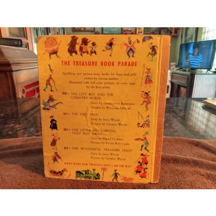 Old Vintage Treasure Books The Fix It Man Very/Good+ 4.5 Or Better Shape 1952