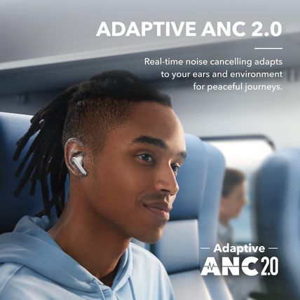 Soundcore by Anker Liberty 4 NC Noise Cancelling Earbuds, 98.5% Noise Reduction,