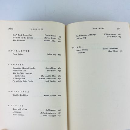 Alfred Hitchcock Stories Not For the Nervous Hardcover Book Random House 1965