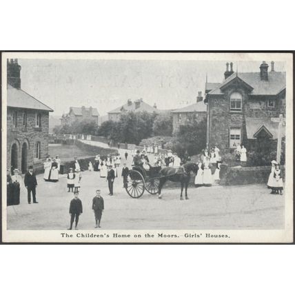Girls' Houses, The Children's Home on the Moors, Edgworth, c.1905-10 - Postcard