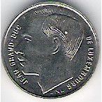LUXEMBOURG 1 FRANC 1990