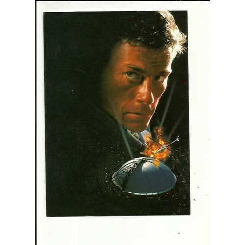 SUDDEN DEATH Jean-Claude Van Damme Poster Art Postcard by Boomerang