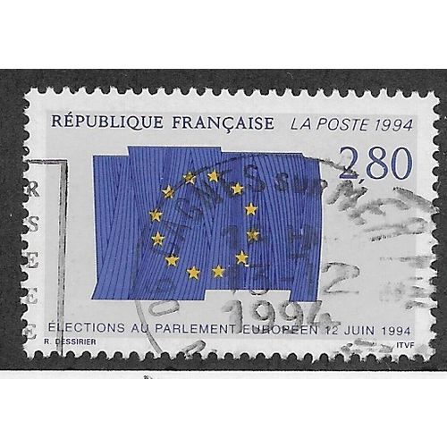 FRA 1994 2.80F 'EUROPEAN PARLIAMENT ELECTIONS' FINE USED (EBID62-680)